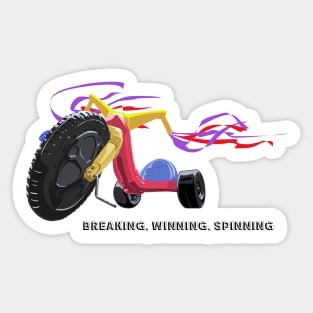 Big Wheel 1 Sticker